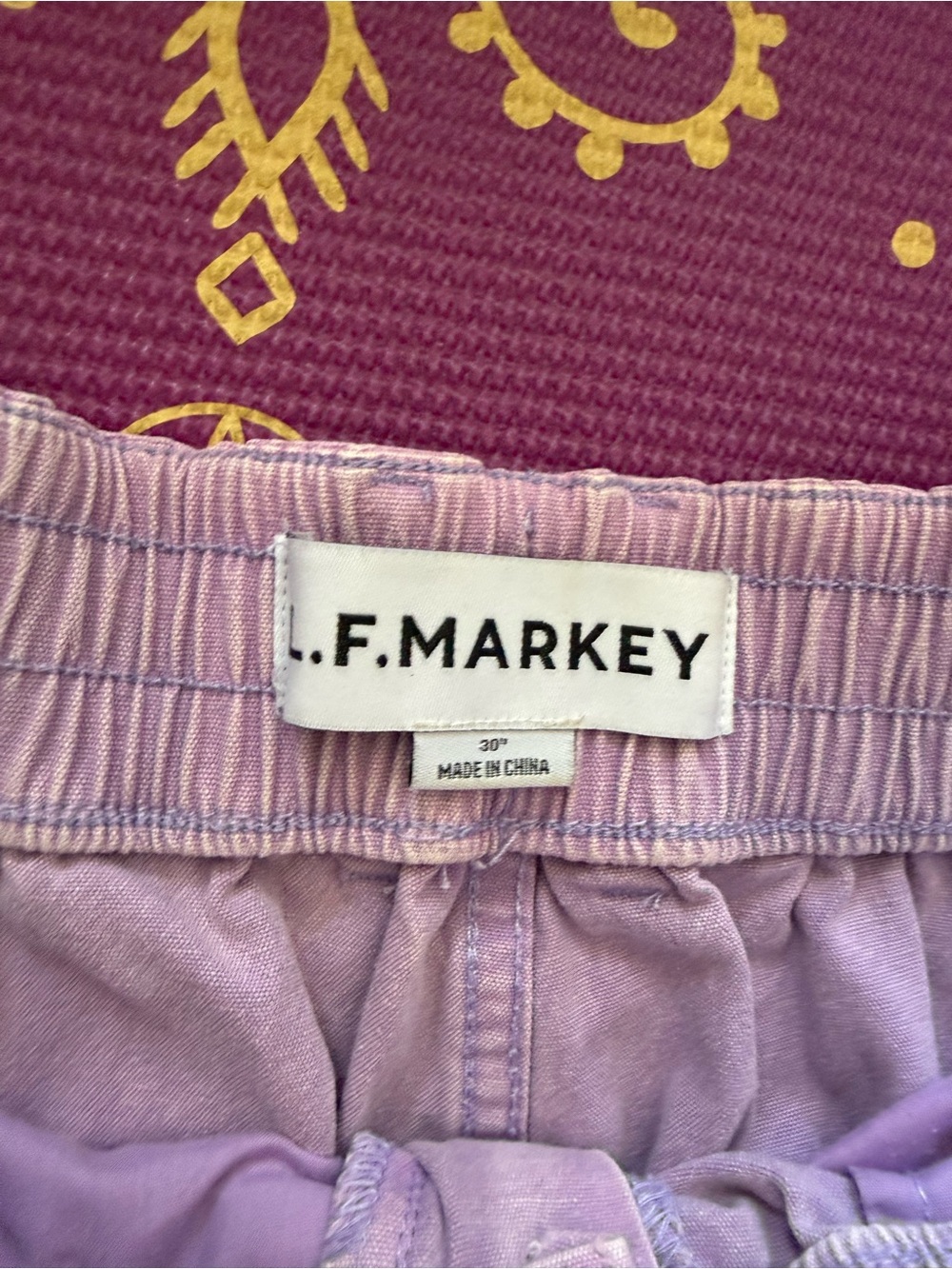 L.F. Market Colin Jeans in Lilac - Picture 6 of 12